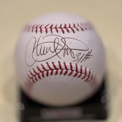 Chuck Finley Authentic Signed Baseball