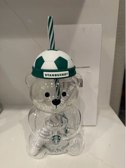 Starbucks Bearista Soccer Bear Cup