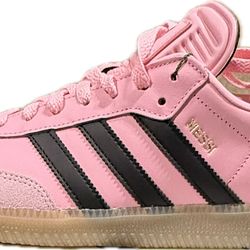 Men Adidas Pink/Black 10 1/2