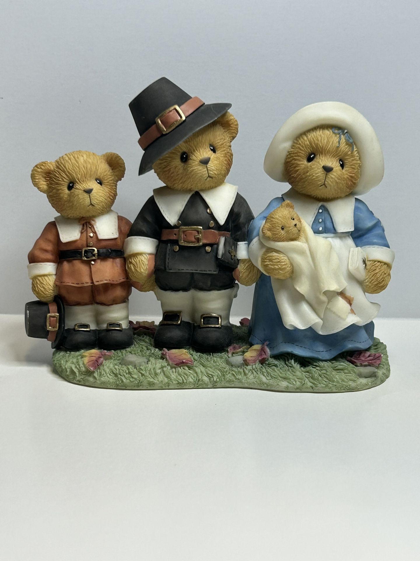 Cherished Teddies 2000 Issac, Jeremiah And Temperance Faith Of Our Fathers