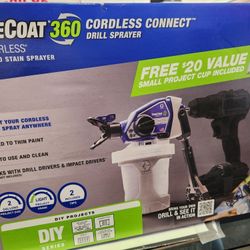 Truecoat 360 Handheld Cordless Connect Drill Paint Sprayer