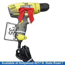 Ryobi D43 Green Corded Standard Drill