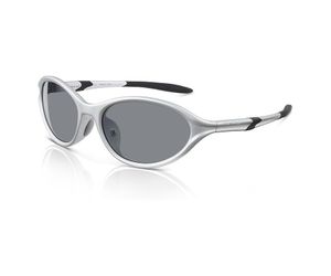 Cat-Eye Polarized Wrap Around Sports Sunglasses for Men Women UV400 Protection Running Cycling Baseball Sun Glasses
