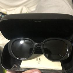 Coach Sunglssses In Case & Coa Still In Plastic Coa