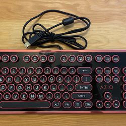 Azio Classic Retro Keyboard USB
