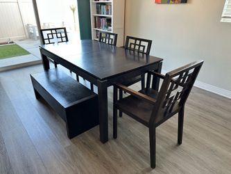 Crate & Barrel/West Elm Dining Set, Seats 6-12
