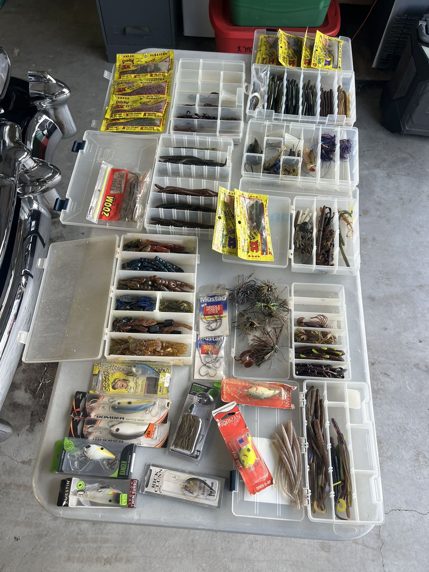 Bass Fishing Lures Plastic Worms