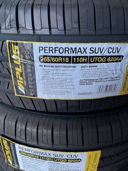 265/60/18 New Set Of Tires