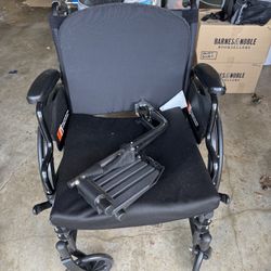 New Drive black Wheelchair 