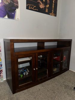 Wooden Entertainment Center