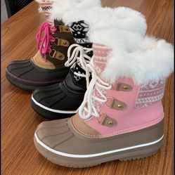 Snow Boots Kids Sizes 9-4