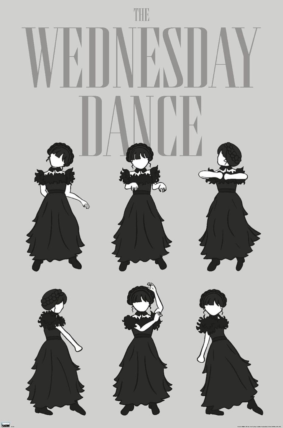 Trends International Wednesday - The Wednesday Dance Wall Poster NIP