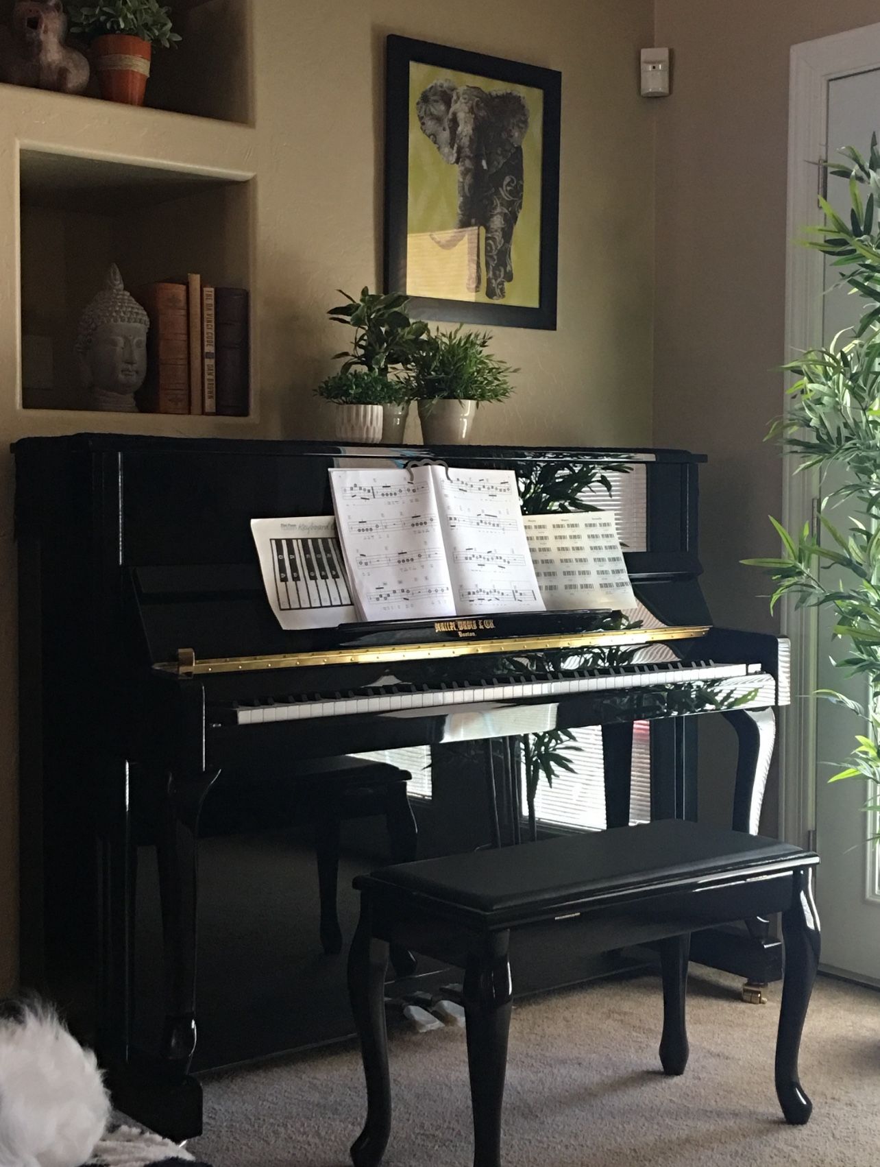 Piano - Hallet, Davis & Co