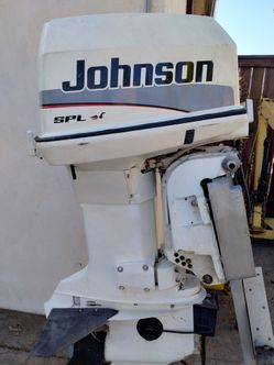 1998 90 hp spl Johnson long shaft 20 " runs good with power trim