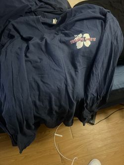 Dark blue long sleeve Trader Joe's shirt 2XL