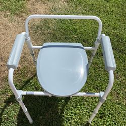 Commode - 3 In 1 Steel Bedside