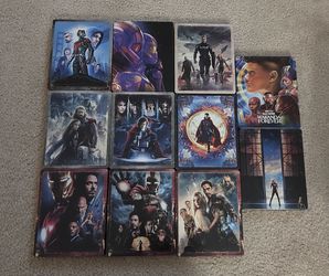 Marvel 4K/Blu-Ray Steelbooks Iron Man, Ant-Man, Thor, Captain America Comic Book Movies Films