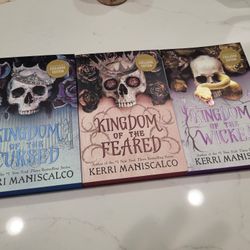 Kingdom Of The Wiked, Feared, And Cursed Books New