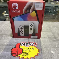 NEW OLED Nintendo switch game system pick up only 