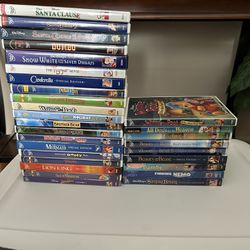 All Disney and Other Classics DVDs GREAT DEAL Avoid Commercials For Your Little One