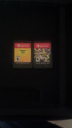 Nintendo Switch Games Tomodachi Life & Splatoon 3 *PICK UP ONLY*