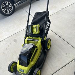 RYOBI 40V HP Brushless 20 in. Cordless Battery Walk Behind Push Lawn Mower with 6.0 Ah Battery and Charger
