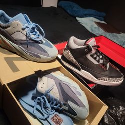 Yeezy Boost 700 And Jordan 4s Both 9.5 Need Gone ASAP 