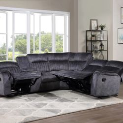 Brand New LEATHER RECLINER SOFA SECTIONAL 