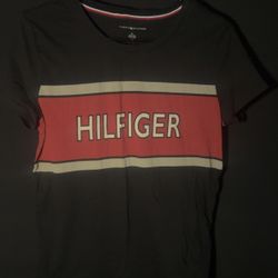 Tommy Hilfiger Logo T-Shirt – Black/Red/White