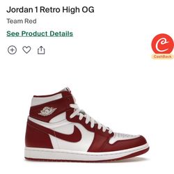 Jordan’s 1 Retro High OG