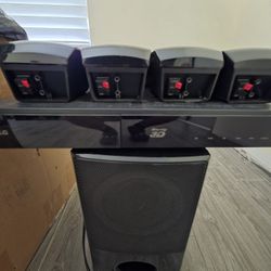 LG LHB336 Surround Sound Speaker System 