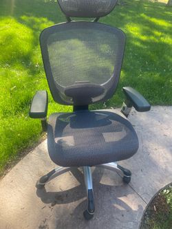 STAPLES Hyken Ergonomic Task Chair, Mesh, Ergonomic, Lumbar Support, Swivel, ...