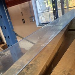 Plexiglass 48” X 4” X 1/4”