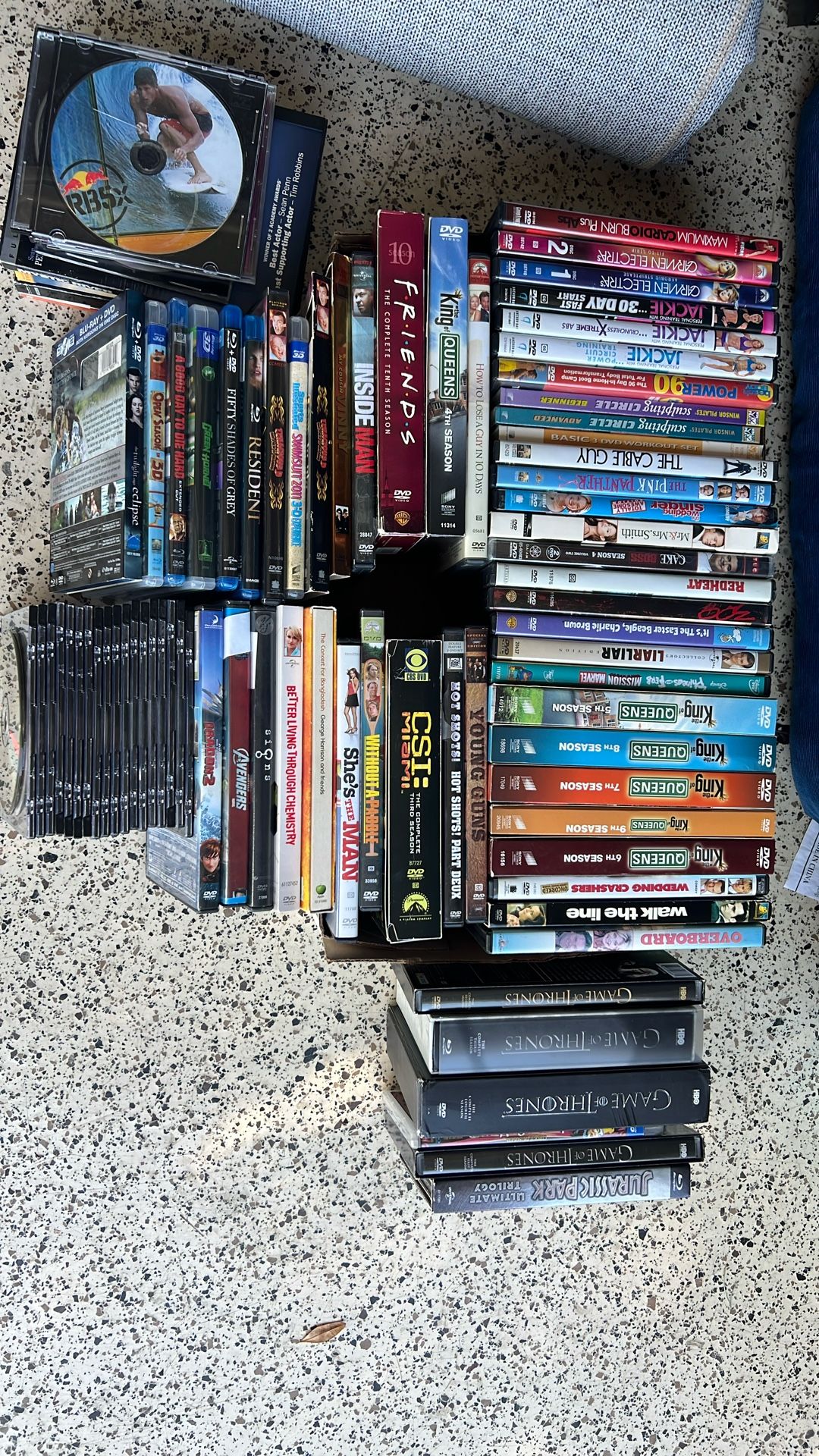 Blu-Ray/ Dvds
