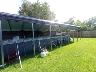 20 by 40 metal canopy 3500 obo