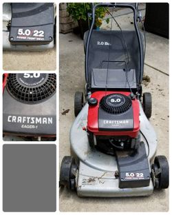 Heavy Duty Craftsman lawnmower Excellent condition