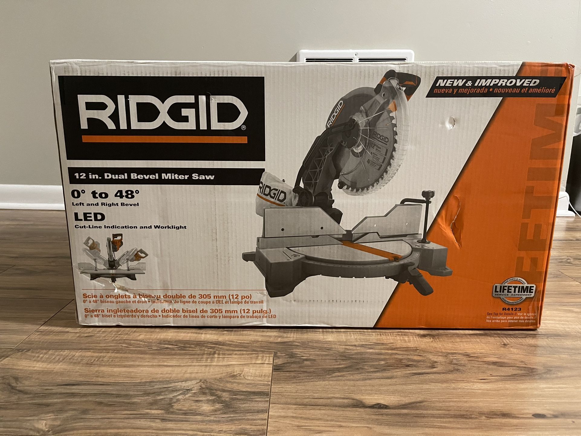 RIDGID 12in Miter Saw
