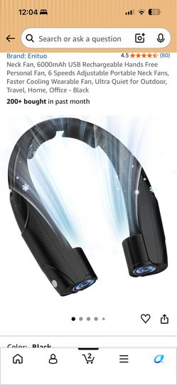 Neck fan