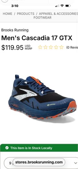 New Men brooks tennis shoes size 8