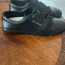 SAINT LAURENT ANDY SNEAKERS SIZE 8
