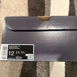 Women Air Force 1 Size 12