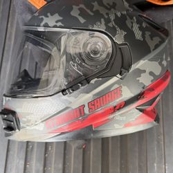 Speed & Strength IS 1600 Straight Savage Full -Face Motorcycle Helmet -Size Small 