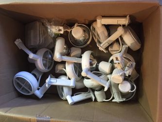 White adjustable track lights