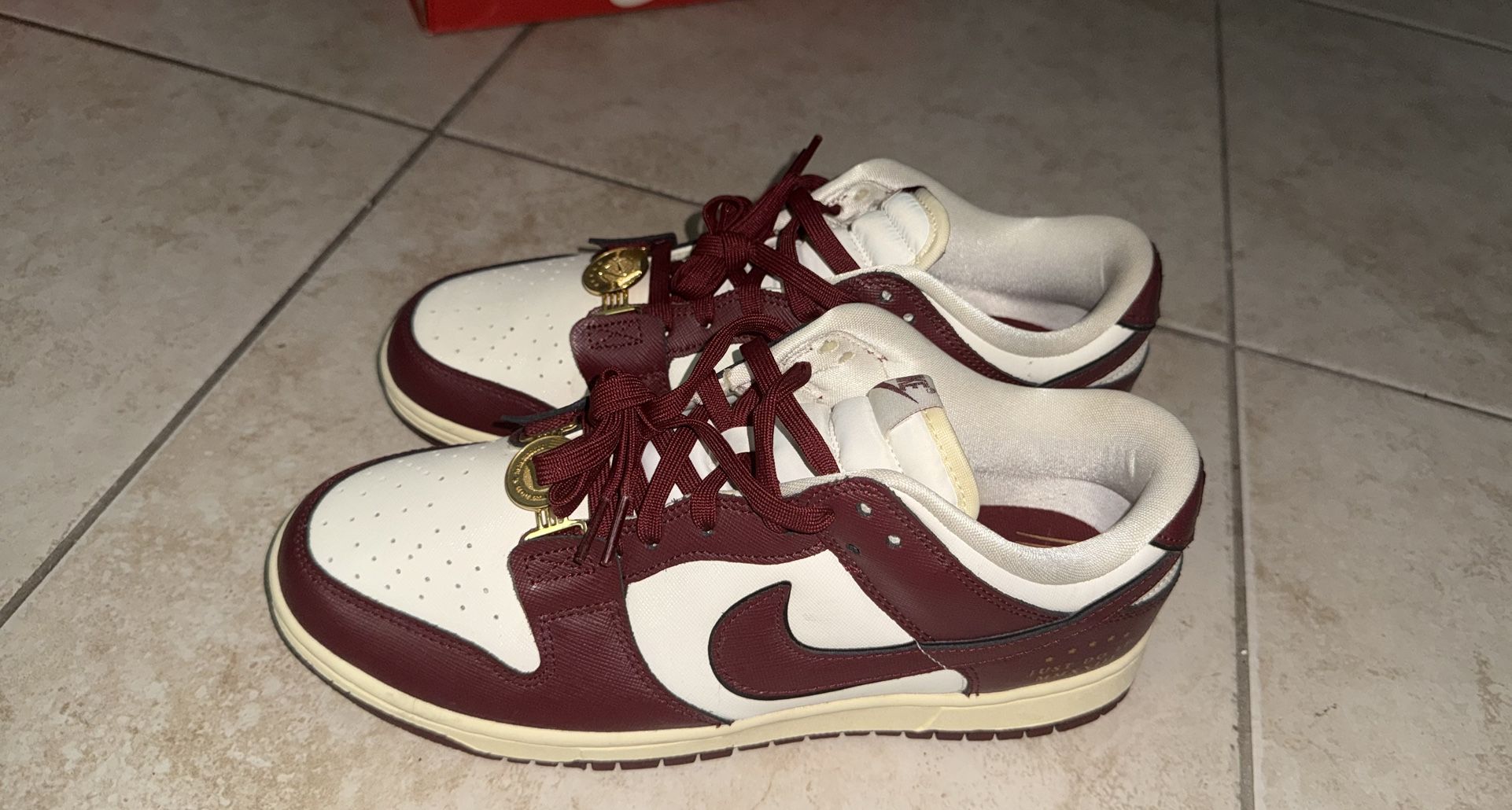 Nike Dunk Low Sisterhood Sail Team Red