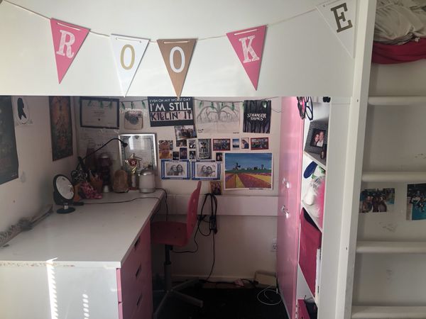 Bed With Draws Closer Desk Bed On Top All In One Good For Teen