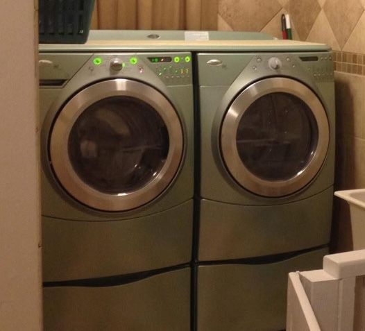 Whirlpool Steam Duet Washer & Dryer