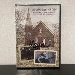 Alan Jackson Precious Memories DVD NEW SEALED Live Ryman Nashville Country 2017