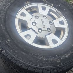 Gmc canyon rims and tires