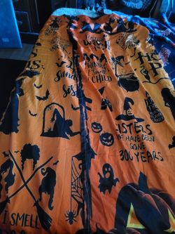 Hocus Pocus Halloween Set of Curtains