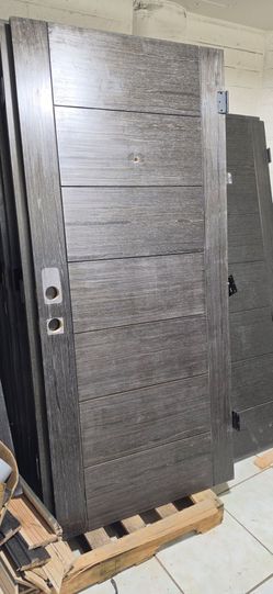 36x80 Modern Horizontal Panel Doors - 22 Pieces Available